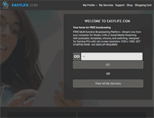 Tablet Screenshot of easylife.com
